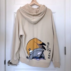 Pickachu Unisex Hoodie (Medium)